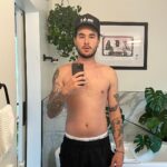 Kian Lawley Instagram - After 30 days, 30 protein shakes, 25+ gallons of water, 65+ meals, 56 eggs & no cheat days, i am finished. I gave myself a month to go hard and not make any excuses. Worked out every day, stuck to a strict diet and powered through all the mental/physical fatigue and bullshit tasteless meals. No alcohol, no soda, no fast food, limited sugar intake & 1 gallon/water daily. Gained around 4 lbs. of muscle and endless amounts of mental clarity. Getting in the gym and throwing my headphones on, became one of my favorite parts of the day. First pic is day 1 after breakfast - 168.0 lbs. 2nd pic is day 30 before post-workout shake/meal - 171.6 lbs. I want to do this again, but for now… McDonalds.