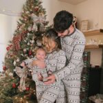 Kian Lawley Instagram – Our first family Christmas! 🎄✨🤍