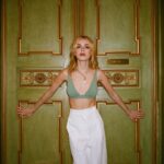 Kiernan Shipka Instagram - hanging out by the door