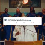 Killer Mike Instagram - I just wanna say a big thank you to all y'all who knew about and supported us. This dope AF word of mouth campaign has been the real deal! Because of you guys, people are still finding out about #MICHAEL and I get to appreciate them too! So keep on spreading the word, y'all! Exciting things are coming our way! #GoodNewsComing ☦️ #MICHAEL