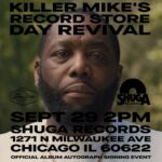 Killer Mike Instagram - Killer Mike's Record Store Revival SEPT 29 - 2PM @shugarecords