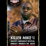 Killer Mike Instagram – March 29th with my bro @davechappelle! ☦️ #MICHAEL