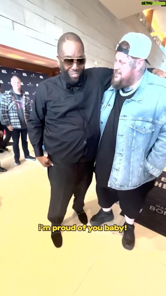 Killer Mike Instagram - First person I saw on my way to the grammy’s called it! Shoutout my boy @jellyroll615 #southernpride☦️ #MICHAEL 🎥 @all_enfilms