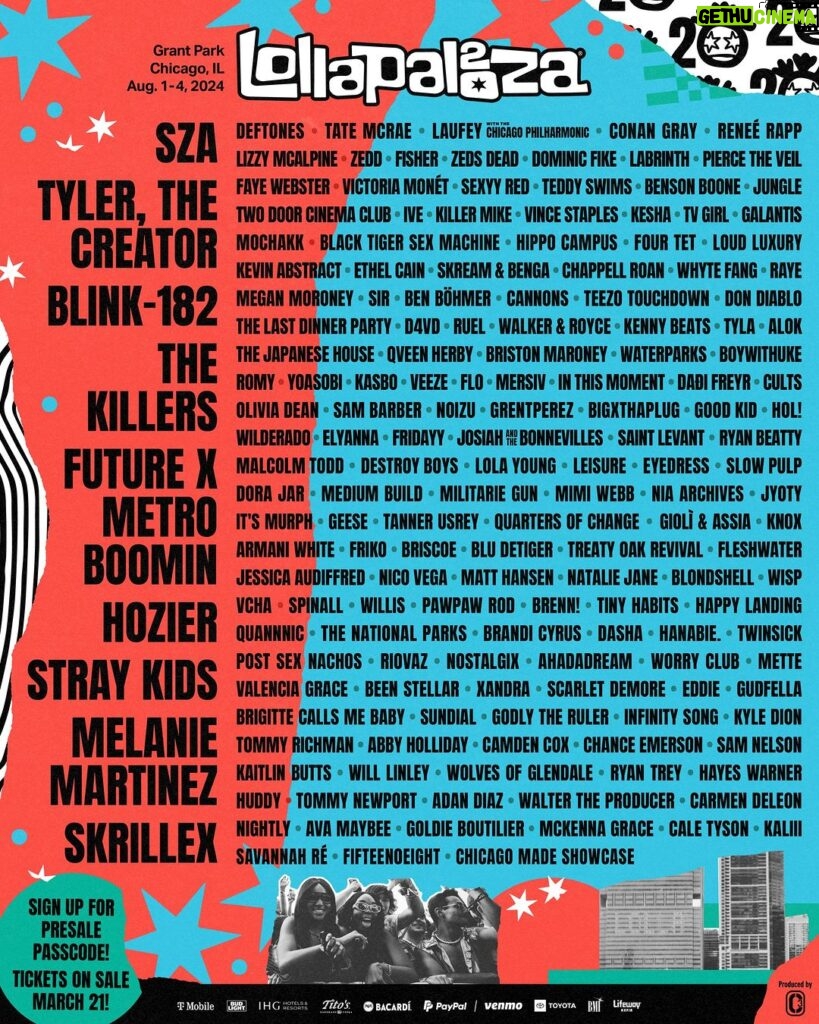 Killer Mike Instagram - @lollapalooza this August ☦️ #MICHAEL