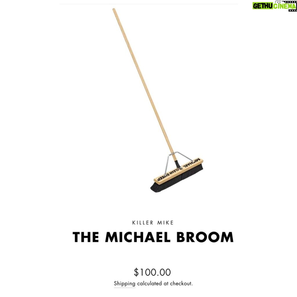 Killer Mike Instagram - The MICHAEL Broom™️, used exclusively for sweeping the GRAMMYS available now on killermike.com 😈😇☦️ #MICHAEL
