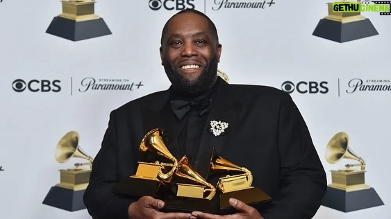Killer Mike Instagram - First and foremost, I want to express my heartfelt gratitude to my wife, @shaybigga. You have held me down through thick and thin, and I couldn’t be prouder to be your husband and share this award with you. I also want to thank No ID (@cubansoze), who guided me through the process of pouring my soul onto the canvas, which you all know as the best rap album, “MICHAEL”. Your guidance, expertise, and grace have been instrumental in shaping this project, and for that, I am eternally grateful. Thank you to the @RecordingAcademy for recognizing my work and granting me the opportunity to be considers for such esteemed awards. To my A&R’s @cuzlightyear and @DartParker, and my manager @willisactive, we’ve journeyed through hell and back together, and we’ve made it, fellas! I need to thank my partner in rhyme and crime, @thereallyrealelp, with whom I’ve had the privilege of creating art with for the past decade through our duo, @runthejewels! I’m forever indebted to Tom, Ryan, and everyone else at @lomavistarecordings who poured their creativity into mine. Let’s run this shit back! I couldn’t forget to express my love for the greatest city in the world, ATLANTA, GEORGIA. #ITSASWEEP!!!! There are countless individuals to acknowledge, but I also want to extend my gratitude towards @erynallenkane @tydollasign @6lack @thuggerthugger1 @jaggededge @andre3000 @bigboi @future @currensy @2chainz @bxlst @thankugoodsir @tip @jacquees @jid @youngnudy @the.midnightrevival @damianmarley @trackstarthedj @waryncambell @honorablecnote @mixedbyali @treedott,  @dammothegreat,  @agapewoodlyn @jonathanmannion @charlamangethagod @740project @740charley @nancyliu @juicyjackieee @greazywil @all_enfilms @rnblove1 @higherlevelbear @active.mgmt @seasidestretch @miguimalones @cal_a @booisaac @elliotresnik @biz3publicity @klbiz3 @trevorbiz3 @tnetter @nicechan9e @tec_beatz and my @stankoniaatl family. Please forgive me if I’ve forgotten to mention your name, it truly took a village to make this possible ❤️. ☦️ #MICHAEL.