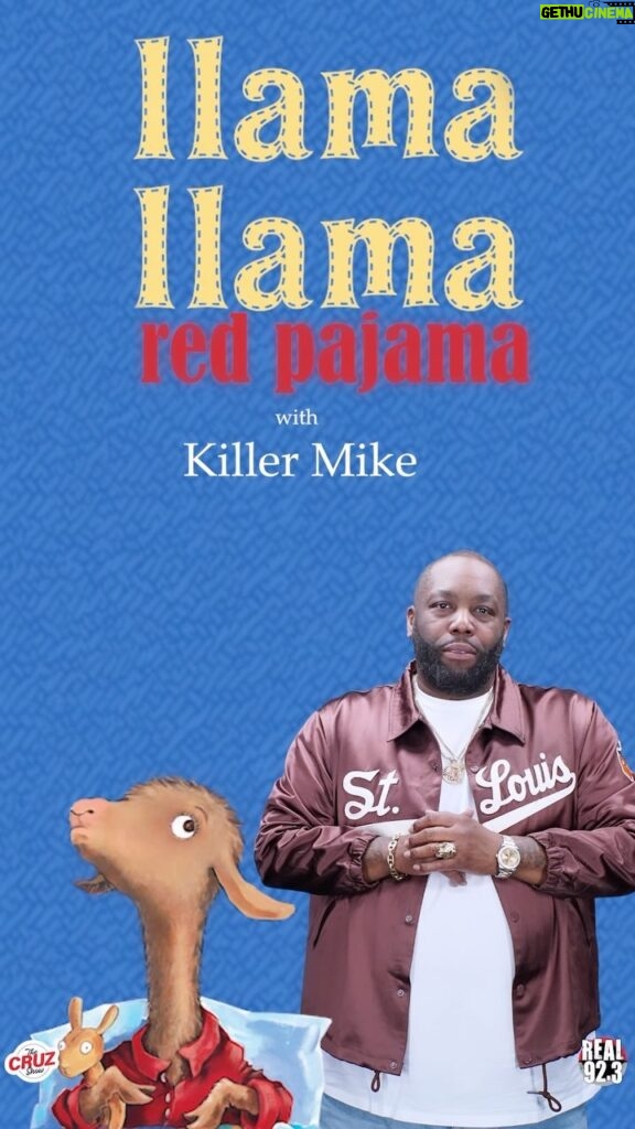 Killer Mike Instagram - #Grammy nominated #KillerMike took on the #LlamaLlamaRedPajama Challenge … GIVE THIS MAN A GRAMMY BC OF THIS 🔥🔥🏆 #Michael #RunTheJewels
