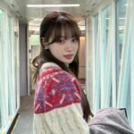 Kim Chae-won Instagram - ❄️ #광고 #LVGO14 #louisvuitton