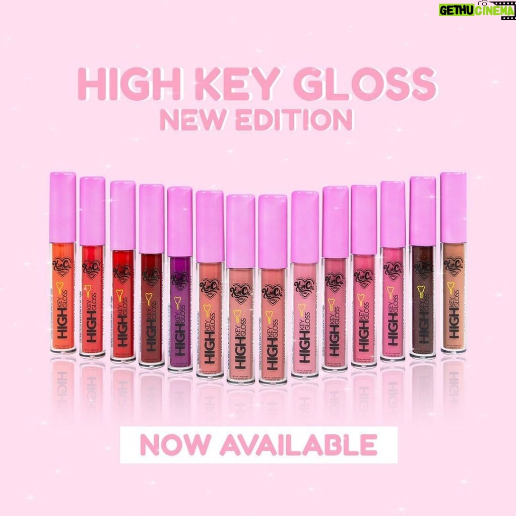 Kim Chi Instagram - #HighKeyGloss in all the new colors are now back in stock @kimchichicbeauty! Get them while you can!