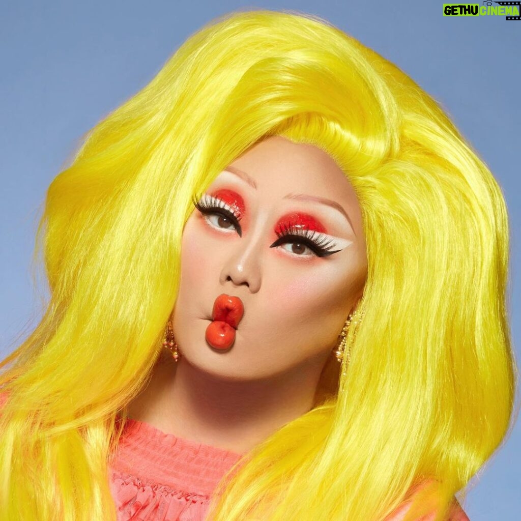Kim Chi Instagram - Orange is the new nude! Here is just one of the new #HKG #HighKeyGloss going live at midnight tonight @kimchichicbeauty! Y’all ain’t ready for this! Photo: @sanchezzalba Hair: @wigsandgrace