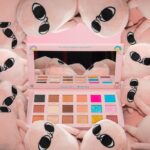 Kim Chi Instagram - Yes, my palette may look cute, but don’t get it twisted, the pay-off and pigment is REAL😉👏🏼. 18 shades. 10 creamy mattes- 8 blinding shimmers🤩. $28. Whether you are a colorful queen, or more of a neutrals person, I created this palette to be wearable by all💎🌈💖 Available @kimchichicbeauty (TOMORROW) 10.16 12:00PM PST