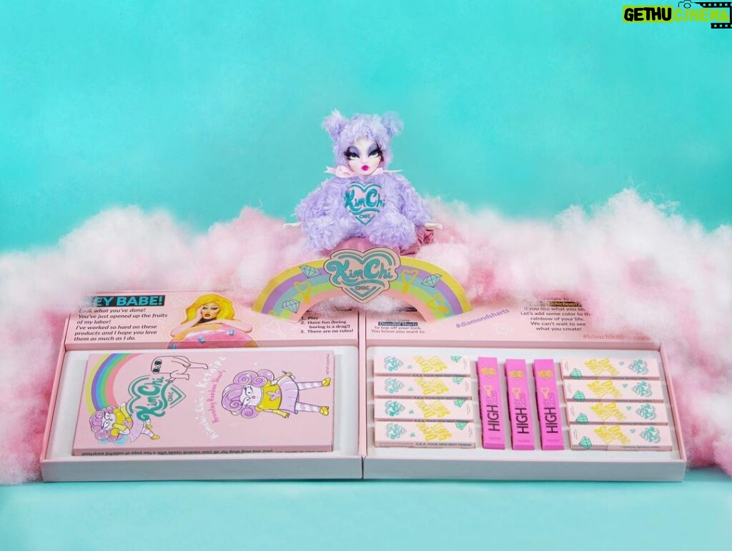 Kim Chi Instagram - Attention Kweens! Our giveaway just got even better. Not only will you get a P.R. Box, you will now get a one-of-a-kind Pidgin Doll @PidginDoll which was created exclusively for KimChi Chic Beauty. She’s fierce and was inspired by a look worn by @KimChi_Chic herself! Our winner will be picked once we reach 50K! 𝐅𝐨𝐥𝐥𝐨𝐰 our IG account {Your Page Must be Public} @kimchichicbeauty :💛:𝐓𝐚𝐠 Your Bestie in the post @kimchichicbeauty :❤️:𝐂𝐨𝐦𝐦𝐞𝐧𝐭 your favorite KCCB product :🧡:𝐋𝐢𝐤𝐞 the Last THREE pictures posted @kimchichicbeauty . . For extra entries re-tweet the giveaway & share on FB. The doll was sculpted and hand-painted by @pidgindoll creator Joshua David McKenney @jdavidmckenney. Her outfit was created by clothing designer @BcallaBcalla, who also created the original look worn by Kim Chi. Cast in high-quality resin, she stands 12 inches (30 cm) tall and has 7 points of articulation.