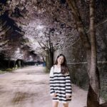 Kim Hye-yoon Instagram - 🌸나도 벚꽃 봤었다~~~!!!!!🌸