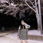 Kim Hye-yoon Instagram - 🌸나도 벚꽃 봤었다~~~!!!!!🌸