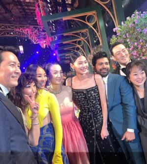 Kim Joo-ryoung Instagram - #SAG #screenactorsguildawards 🌹#Gretalee ❤️