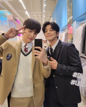 Kim Min-gue Instagram - 11년전 내 교복...