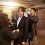 Kim Min-seok Instagram - 백상예술대상 시상 출동 준비 끝- 우리 스텝들 감사합니다.스탈리스트 울 경이누나 그리고 청담동 샵계의 #어벤져스