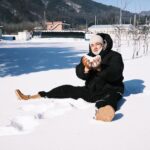 Kim Young-kwang Instagram - ⛄️⛄️😆😆#눈