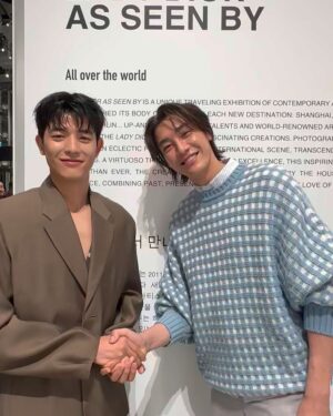 Kim Young-kwang Instagram - #dior 😁 반가워~