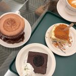 Kimberly Ann Voltemas Instagram - What we ate part.2 desserts 🍓🥯🥐🥞☕️🍰🍫🍯
