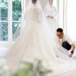 Kimberly Ann Voltemas Instagram – Beyond a dream come true. Words cannot express how incredibly thankful I am to be able to wear this exquisite dress on the most special day of my life by the House of Dior, Maria Grazia, I will always be forever grateful. I would also like to thank the atelier for the countless hours of love. I am absolutely in LOVE with this dress 🤍 @dior @mariagraziachiuri Lake Como, Italy