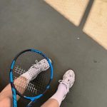 Kimberly Ann Voltemas Instagram – มือใหม่ค้าบบบ 🎾✨