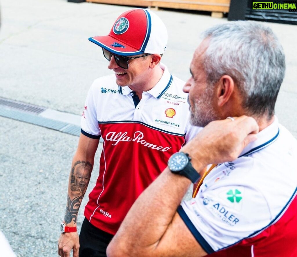 Kimi Räikkönen Instagram - Always fun in Spa. Circuit de Spa-Francorchamps