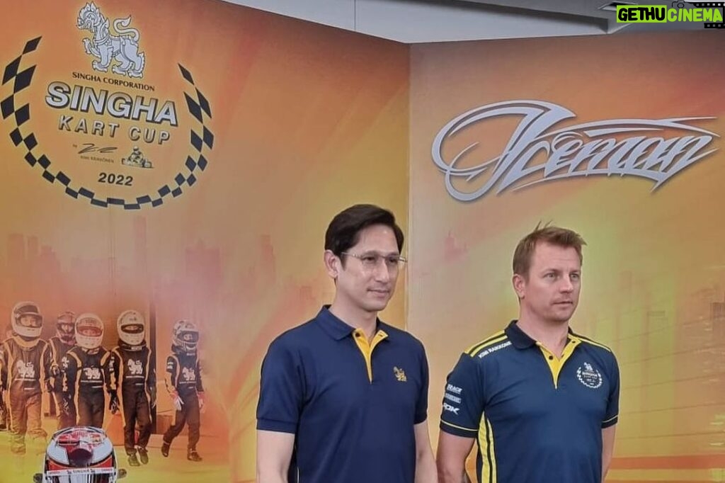 Kimi Räikkönen Instagram - A pleasure as always. Thank you Singha Corporation. @singhakartcup @singhacorporationofficial @singhaworldofsports