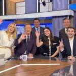 Kira Kosarin Instagram - promoting our new movie or applying to be new co-anchors? you tell me 🤷‍♀️⚡️ thanks for having us @ktla5news! @ktla_entertainment @jackgriffo