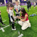 Kira Kosarin Instagram - a week in Vegas filming @nfl #SuperbowlLVIII content for @cbssports x @nickelodeon x @paramountplus . On Sunday, Nickelodeon is airing the big game in augmented reality to be Live from Bikini Bottom - complete w commentary from Spongebob and Patrick. Catch me & @jackgriffo presenting in the hours before and throughout the game, leading up to the WORLD PREMIERE of the TRAILER for our new movie Thundermans Return right before halftime 💚🏈 Las Vegas, Nevada