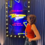 Kira Kosarin Instagram - a week in Vegas filming @nfl #SuperbowlLVIII content for @cbssports x @nickelodeon x @paramountplus . On Sunday, Nickelodeon is airing the big game in augmented reality to be Live from Bikini Bottom - complete w commentary from Spongebob and Patrick. Catch me & @jackgriffo presenting in the hours before and throughout the game, leading up to the WORLD PREMIERE of the TRAILER for our new movie Thundermans Return right before halftime 💚🏈 Las Vegas, Nevada