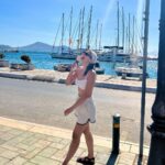 Kira Kosarin Instagram - turns out the real Greece love story was me & the food, sorry @immaxchester 🥙 (ok- this should be my last vacay post, at least until i get the footage from the actual proposal, and we get the disposables developed!) thank u for all the lovely messages over these last few days, i feel so lucky and in love and held by my community <3 ready to head home and join my fellow union members on the strike lines!