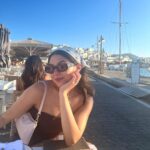 Kira Kosarin Instagram - turns out the real Greece love story was me & the food, sorry @immaxchester 🥙 (ok- this should be my last vacay post, at least until i get the footage from the actual proposal, and we get the disposables developed!) thank u for all the lovely messages over these last few days, i feel so lucky and in love and held by my community <3 ready to head home and join my fellow union members on the strike lines!