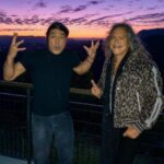 Kirk Hammett Instagram - Happy Bday Mi Hermano and fellow musical collaborator !!! Hope you have a tremendous day and surf !!! 🏄‍♂️ 🫵🙌🤙 @robtrujillo ✨