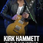 Kirk Hammett Instagram - @kirkhammett shows off the unique sound of his “Greeny” Les Paul.