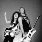 Kirk Hammett Instagram – ⚡️🎸⚡️ Happy Bday to my bro and fellow guitarslinger , love you so much and looking forward to waging more riffs onto the world with you , the one and only RIFF LORD !!!!
Cheers and much love and aloha !!! ⚡️🤘🖤🤘⚡️ @metallica #jameshetfield #metallicafamily 💀🎂💀 “now” photo📸by @brettmurrayphotography