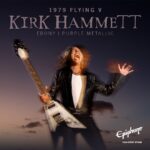 Kirk Hammett Instagram – Gibson has just released a meticulous recreation of my prized original 1979 Flying V !!

For the fans, this Flying V needs no introduction, but for all you other gals and guys…
I used this famed guitar on Metallica’s seminal metal albums: Kill ‘Em All, Ride the Lightning, Master of Puppets, …And Justice for All, AND The Black Album.

Now, this iconic guitar is available to haunt every stage with the addition of the ‘Kirk Hammett 1979 Flying V’ in Ebony and Purple Metallic to the core Epiphone lineup.

Head over to @epiphone Now for more info !! Link in Bio ⚡️🎸🎃
 
#epiphone #foreverystage #kirkhammett #1979flyingv 

#HAPPYHALLOWEEN  @gibsonguitar photo📸by @rosshalfin