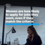 Klaus Schwab Instagram - Researchers placed a dummy job ad for an expert role, and just 6% of qualified women applied. At current rates of progress, the economic participation gender gap will take 169 years to close. Learn more from the Forum’s Global Gender Gap report by tapping on the link in our bio. @harvardhbs