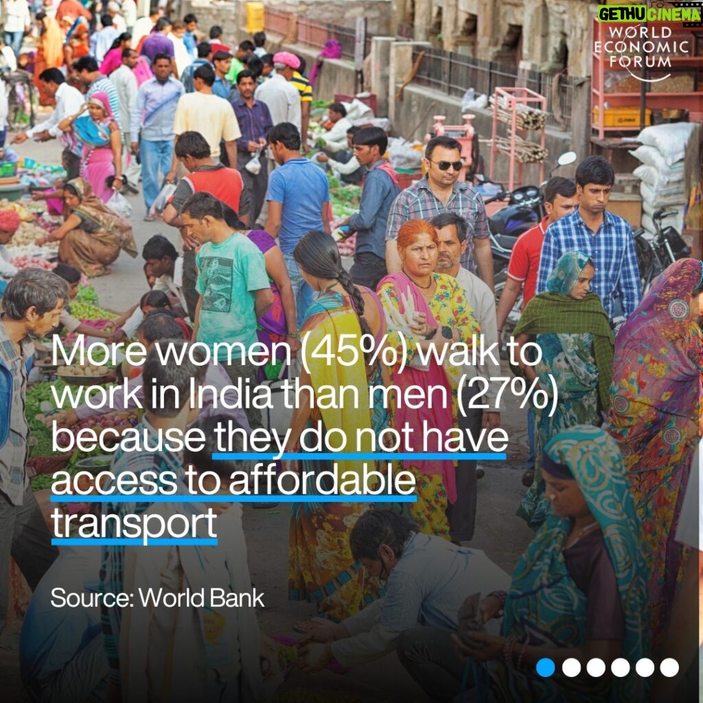 Klaus Schwab Instagram - Less than a quarter of India's workforce is female and women contribute just 18% to the country's GDP – one of the lowest proportions in the world. This untapped potential translates to a staggering loss for the nation amounting to billions of dollars. Here's why investing in an integrated and women-friendly transport system will help bridge the gap and address India's declining female labour force participation rate by tapping the link in our bio #GenderGap #Mobility