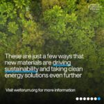 Klaus Schwab Instagram - As the energy transition gains momentum, attention is turning from renewable energy sources to the materials they are made from. Incorporating sustainable materials into energy-transition technologies could help to bolster decarbonization efforts. Learn more about the latest innovations built using sustainable materials by tapping the link in our bio.