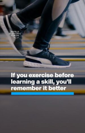 Klaus Schwab Instagram - Riding an exercise bike can improve skill recall by at least 10%. 

Learn more about the latest health stories from the World Economic Forum's Centre for Health and Healthcare. Tap the link in our bio to learn more.