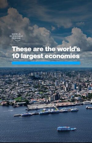 Klaus Schwab Instagram - Together these 10 countries account for two-thirds of global GDP. 

Learn about challenges the global economy will face in 2023 by tapping on the link in our bio.

@the_imf @visualcap
