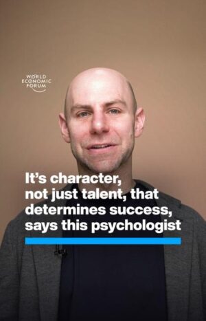 Klaus Schwab Instagram - “Economists have found that character skills can actually contribute more to success than cognitive skills,” says @adamgrant 

Learn more about what’s needed for success in the World Economic Forum’s Future of Jobs report by tapping on the link in our bio.