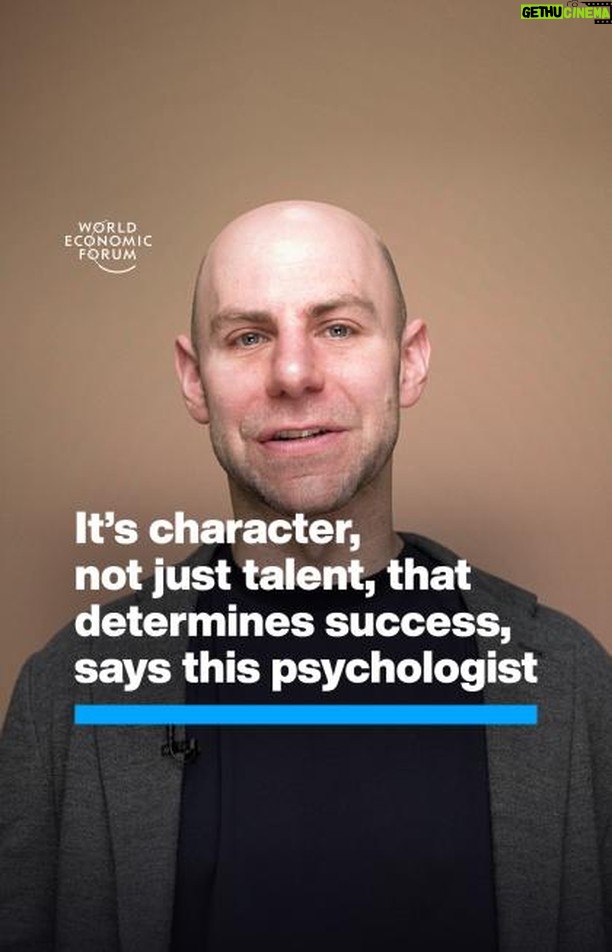 Klaus Schwab Instagram - “Economists have found that character skills can actually contribute more to success than cognitive skills,” says @adamgrant Learn more about what’s needed for success in the World Economic Forum’s Future of Jobs report by tapping on the link in our bio.