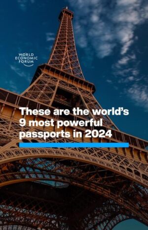 Klaus Schwab Instagram - How powerful is your passport? 

Learn about the importance of sustainable tourism from the World Economic Forum’s report ‘How to Create the Sustainable Travel Products Customers Want' by tapping on the link in our bio.

@henleyglobalcitizens