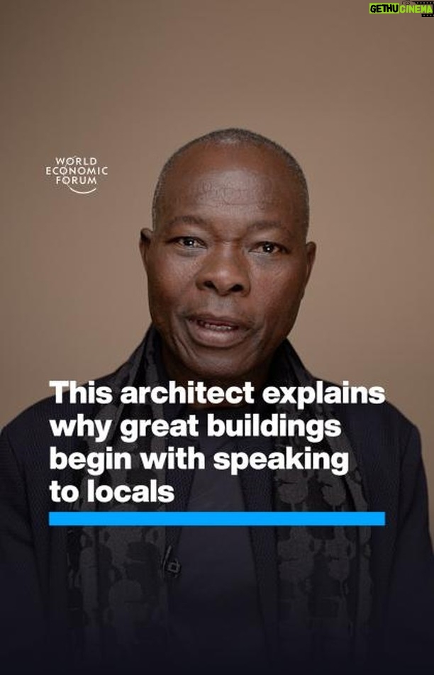 Klaus Schwab Instagram - For this architect, a new project always begins in the same way: through dialogue. Francis Kéré is one of the 2024 Crystal Award winners. Meet the winners by tapping on the link in our bio. @kerearchitecture