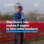 Klaus Schwab Instagram – Dutch workers are retiring 5 years later than they were in 2006. Learn more about how we can stay healthy as the global population ages by tapping the link in our bio. 

For the latest discussions from Davos on investing in people, follow #wef24 on our channels.