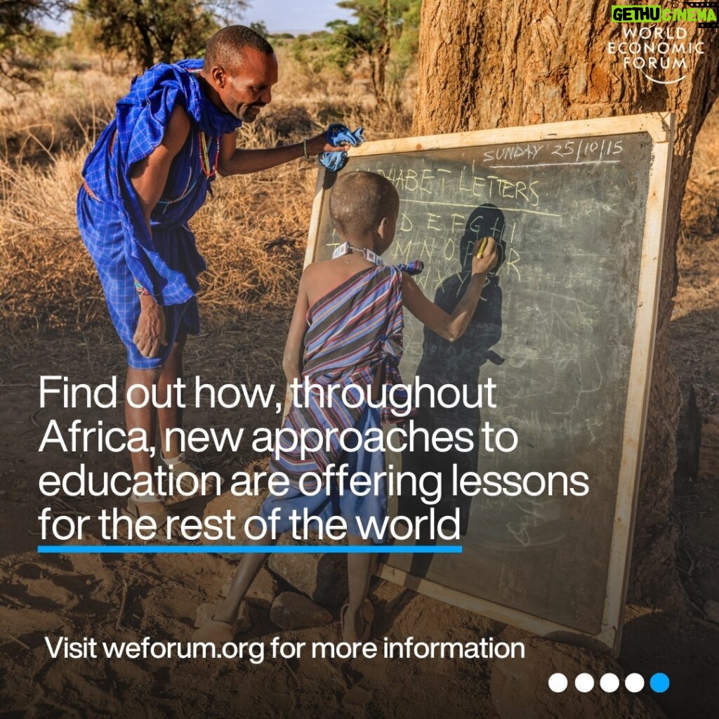 Klaus Schwab Instagram - Africa could provide the majority of the world’s new workers within the next 30 years. However, a focus on the continent's education system is essential. Supporting and developing quality, accessible and fair education on the continent is an investment in innovation and prosperity for the whole world. Learn more by tapping the link in our bio.