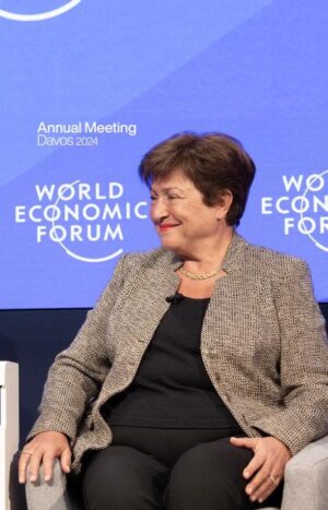 Klaus Schwab Instagram - .@kristalina.georgieva (@the_imf) encourages world leaders to do what is right for future generations: "we have a responsibility to be stewards of our beautiful, small planet." #wef24
