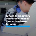 Klaus Schwab Instagram - This new AI discovery could revolutionise cancer treatment for men. Tap the link in our bio to learn more about this and other healthcare news @insilicomedicine